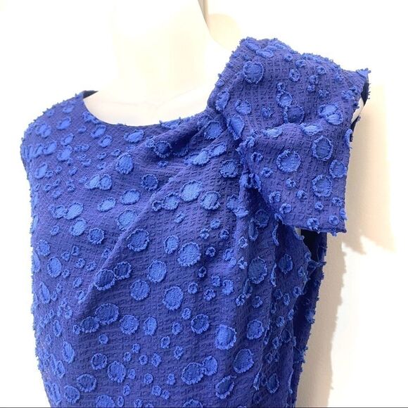 Eva Franco polka dot sheath dress retro style 40s - Picture 15 of 16